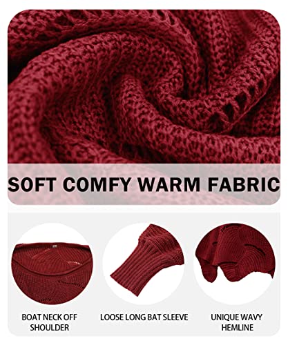Image of RITERA Women Plus Size Soft-Touch Sweaters Casual Lightweight Crewneck Soft Knit Oversized Pullover Loose Fit Fall Jumper Top