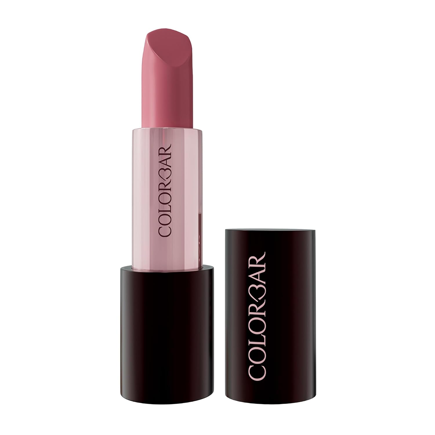 Colorbar Take Me As I Am Vegan Matte Lipstick - Long Lasting Lipstick - Enriched with Vitamin E and Tea Tree Oil - 003 Bare Dare - 0.14 oz