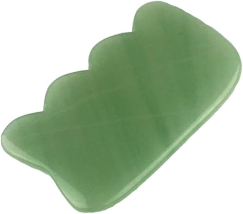 Miniatura 2 de rosenice Jade Guasha Comb Jade Masaje Masajeador Facial Rodillo Gua Sha Herramienta Facial Masajeador Facial Rodillo de Piel Herramientas de Masaje