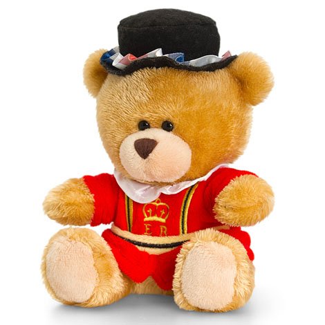 Keel ToysPippin Beefeater Bear 14cm - Image is for Illustrative Purpose only