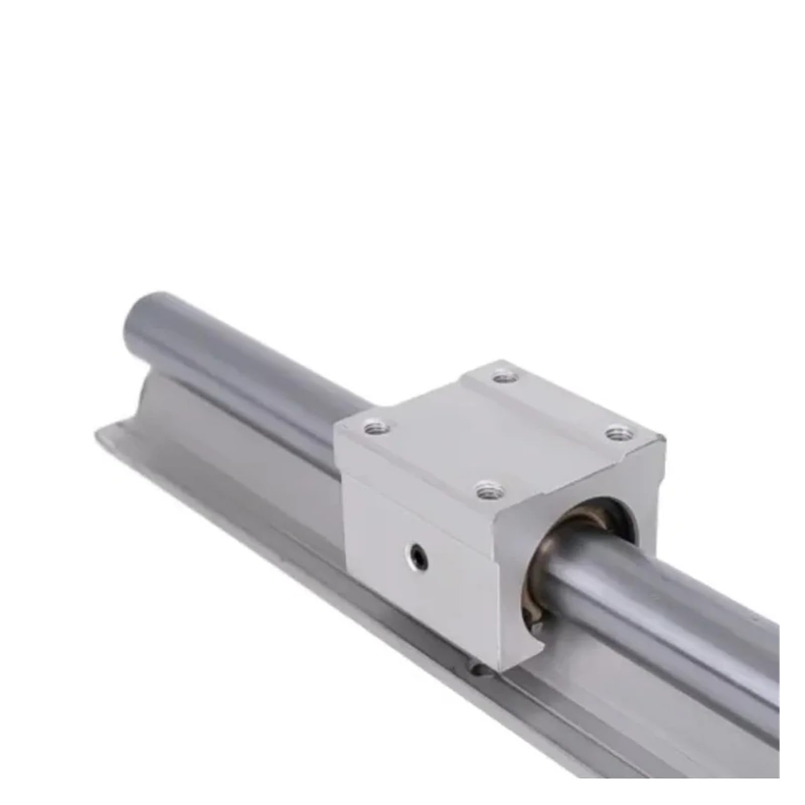 2 Stück Linearführungsschienen SBR12 SBR16 SBR20 250-1400 mm & 4 Stück UU-Lagerblöcke für reibungslose Bewegung für DIY-Fräsmaschinen und CNC-Teile (SBR12UU, 1200 mm)