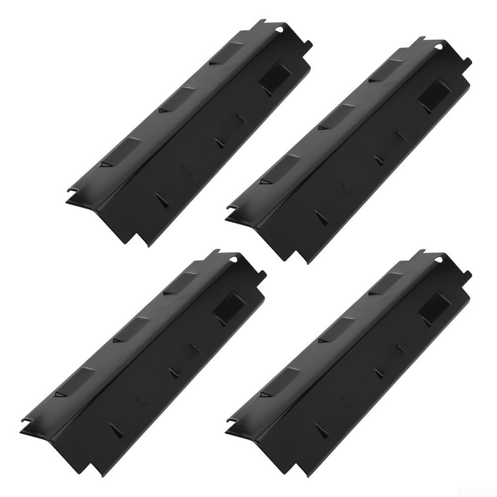 HomeVortex 41cm Stainless Steel Heat Plate for Outback BBQ 4 Pack Adjustable Flame Tamer Shield Gas Grill Replacement Parts Heavy Duty(XH00120)