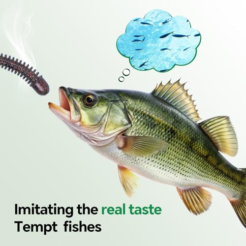 Image of Clearance Bionics-Designed Durable Soft Plastic Fishing Lures Kit with Bonus Accessories, 3 /4 /5 /6 Inch, 9-Type Lifelike Swimbaits in One Gear Set Included Tackle Box for Bass