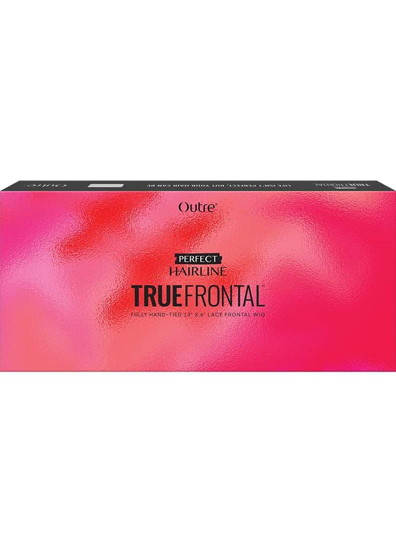 Outre Lace Front Wig - Perfect Hair Line 13X6 - True Frontal Peak 719 (JET BLACK 1)