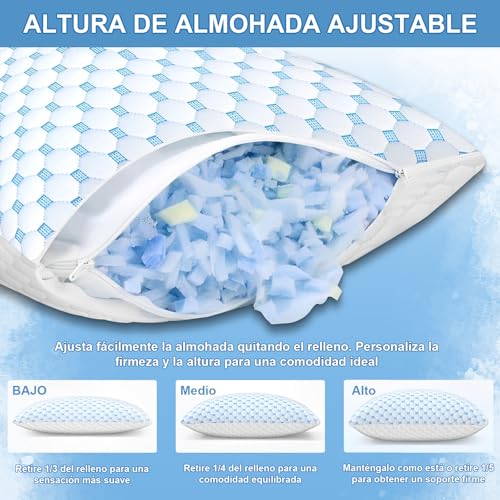 Opiniones de Memory foam almohada al mejor precio. 23 Imagen adicional