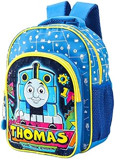 Thomas the Tank Engine Kids Childrens Premium Backpack School Rucksack Travel Bag Boys Girls with side mesh pockets and front zipped pocket