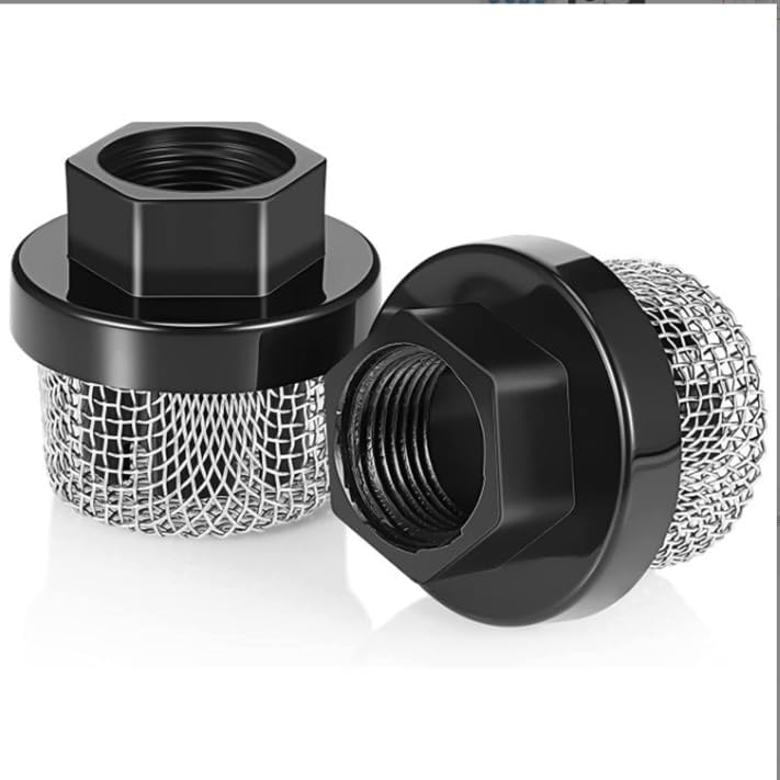 Pilipane Accesorio de filtro de sedimentos,Filtro de sedimento Línea de fijación Filtro de manguera de agua,Filtro de entrada de manguera Filtro de