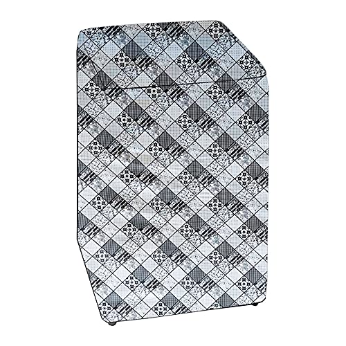 JM Homefurnishings Washing Machine Cover for LG 3.5 Kg Twin Wash Mini, Twin Wash Compatible Miniwash Sidekick Pedestal F70E1UDNK1 (Article NO:-JM32)