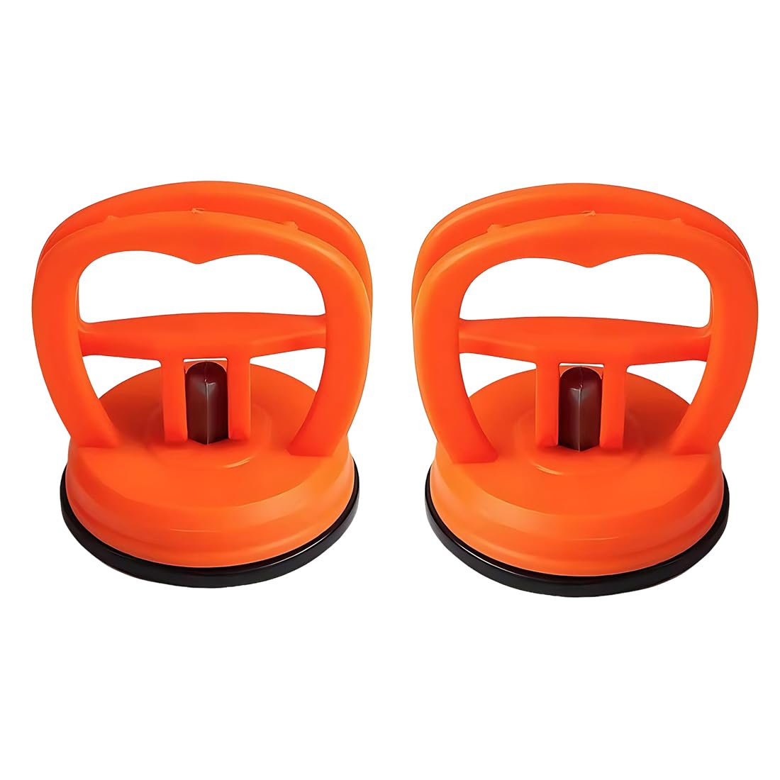 Ventosa Per Carrozzeria Auto 2 Pezzi, Kit Riparazione Ammaccature Con Ventosa Forte Arancione, Estrattore Per Rimuovere Ammaccature Rapidamente Misura Standard