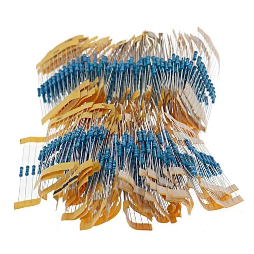 Kit resistencias 1/2W película metálica surtido 1100pcs componentes electrónicos bricolaje 3