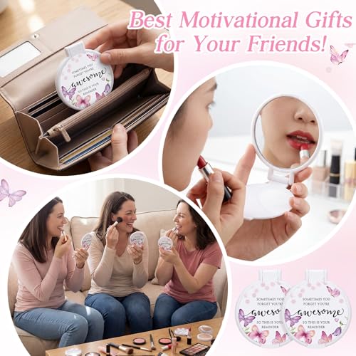 Set de 25 espejos compactos inspiradores para mujer miniatura 6