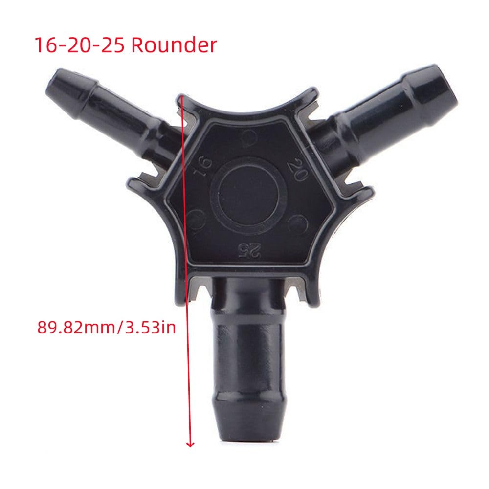 Manual Pipe Chamfer Tool, ABS & Manganese Steel Plumber Reamer Internal External Calibrator for 16-20-25mm Pipes Installation - Image 2