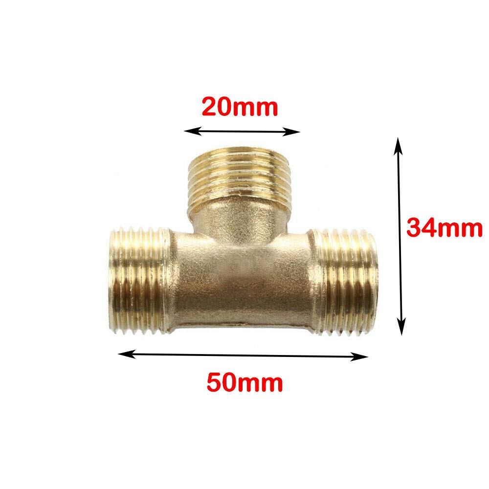 PORTAGOMMA 3 USCITE TRE VIE PER TUBO GAS BOMBOLA OTTONE CAMPEGGIO BARBECUE - Foto 8