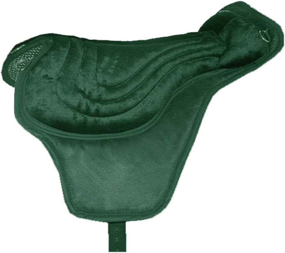 Intrepid International Comfort Plus Western Bareback Saddle, Anti-Slip Horse Saddle Pad, Bareback Pad w/Girth, Trail & Leisurely Riding, Horse Saddle Pads