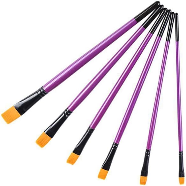 Nylon Hair Paintbrush Set Art Watercolour Oil Painting Brushes