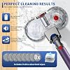NIKYJM Electric Mop Head for Dyson V7/V8/V10/V11/V15 Electric Mop Head with Removable Water Reservoir, Filler Tank and 8 Washable Mops for Parquet Hard Floors - 6
