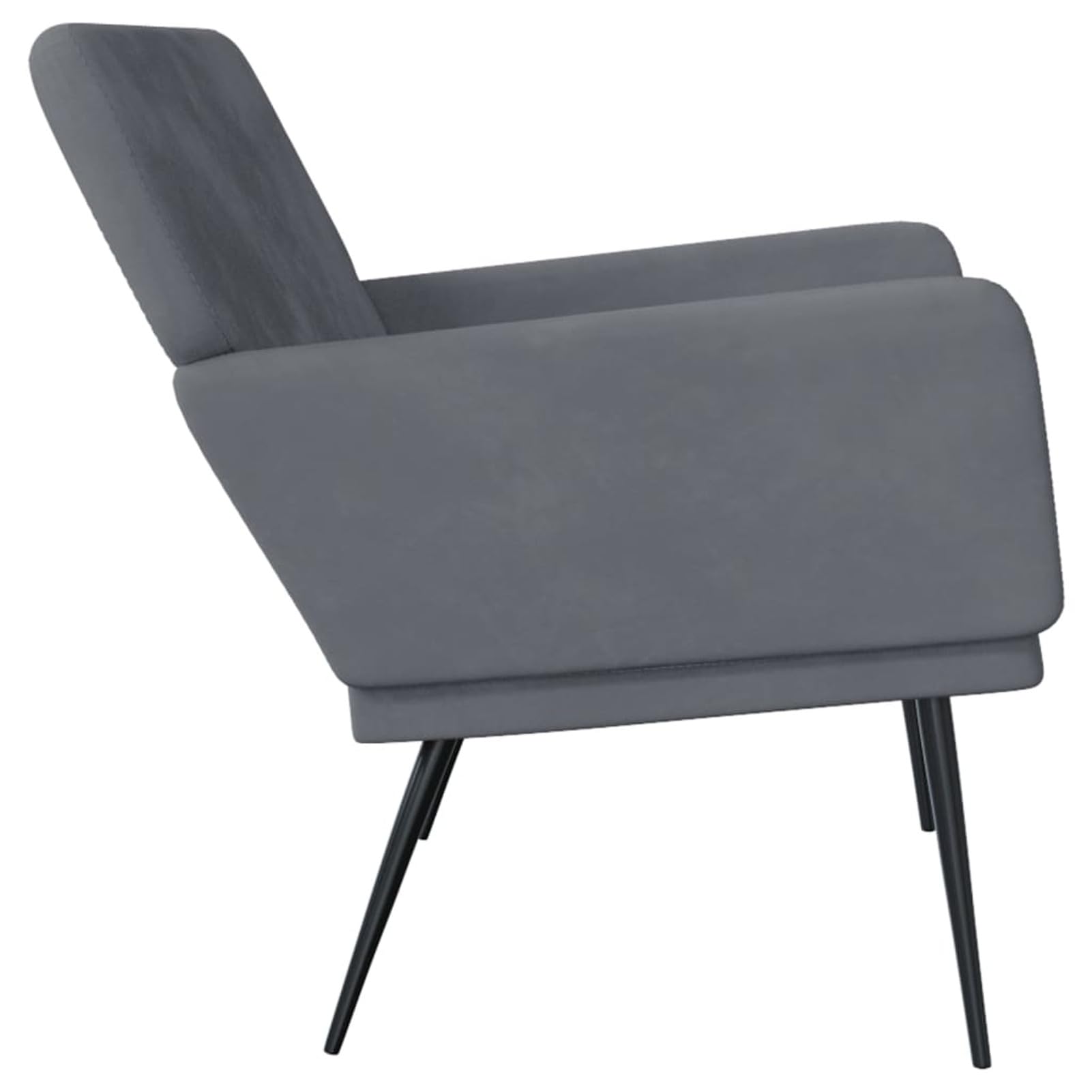 ShGaxin Panchina, panche Baul per camera da letto, panchine, panchine, panche per cucina, panchine, panchine, panca ausiliaria cucina, in velluto grigio scuro, 108 x 79 x 79 cm