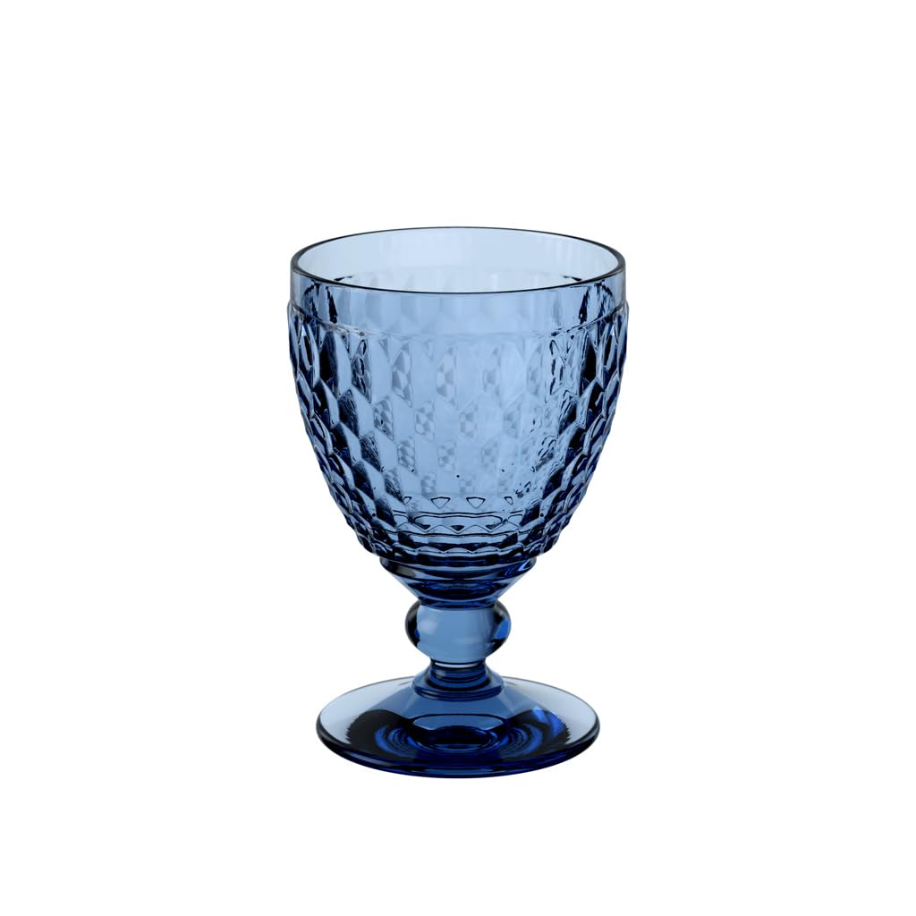 Villeroy & Boch Boston Blue Crystal Claret 10.5-Oz.