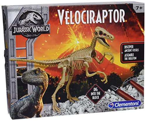 Velociraptor Clementoni Jurassic World el regalo de cumpleaños para niños