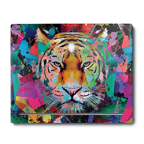 Image of MightySkins Skin Compatible with Alienware X16 R1 (2023) Full Wrap Kit - Neon Tiger | Protective, Durable, and Unique Vinyl Decal wrap Cover | Easy to Apply & Change Styles | Made in The USA