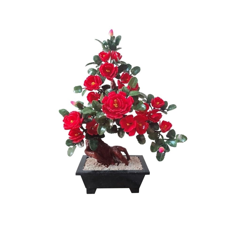 CHENGAIJIAN Artificial Bonsai Tree, Artificial Bonsai Tree -Jade Indoor Plant Decoration for Desk Table Office