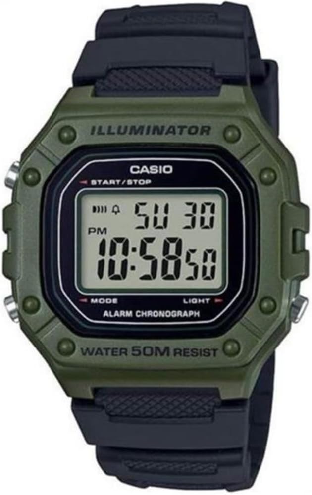 Relógio Casio Anadig Masculino W-218H-3AVDF-BR