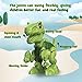 Laradola Dinosaur Toys for Kids 3-5 - Take Apart STEM Set with Electric Drill, 92 Pieces, 18-Step Build to Enhance Problem-Solving Skills for Kindergarten Boys & Girls