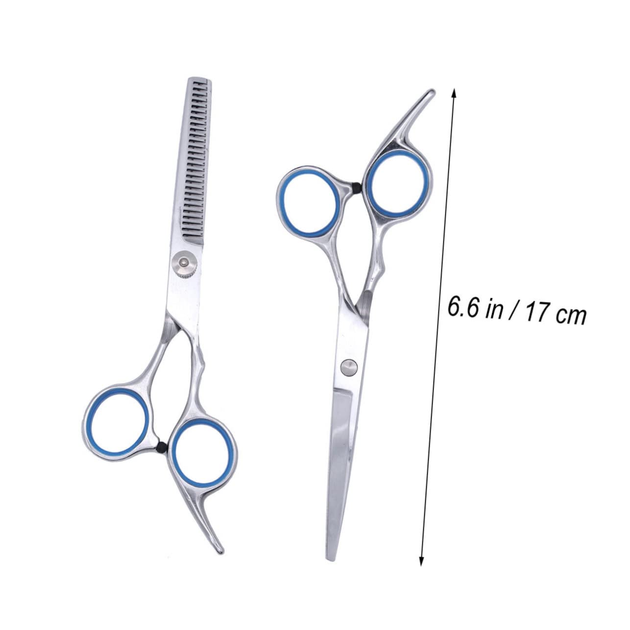 OHPHCALL Professional Hairdressing Scissors Stainless Steel Long Hair Cutting Shears Comfortable Ergonomic Design for Barbers Salons