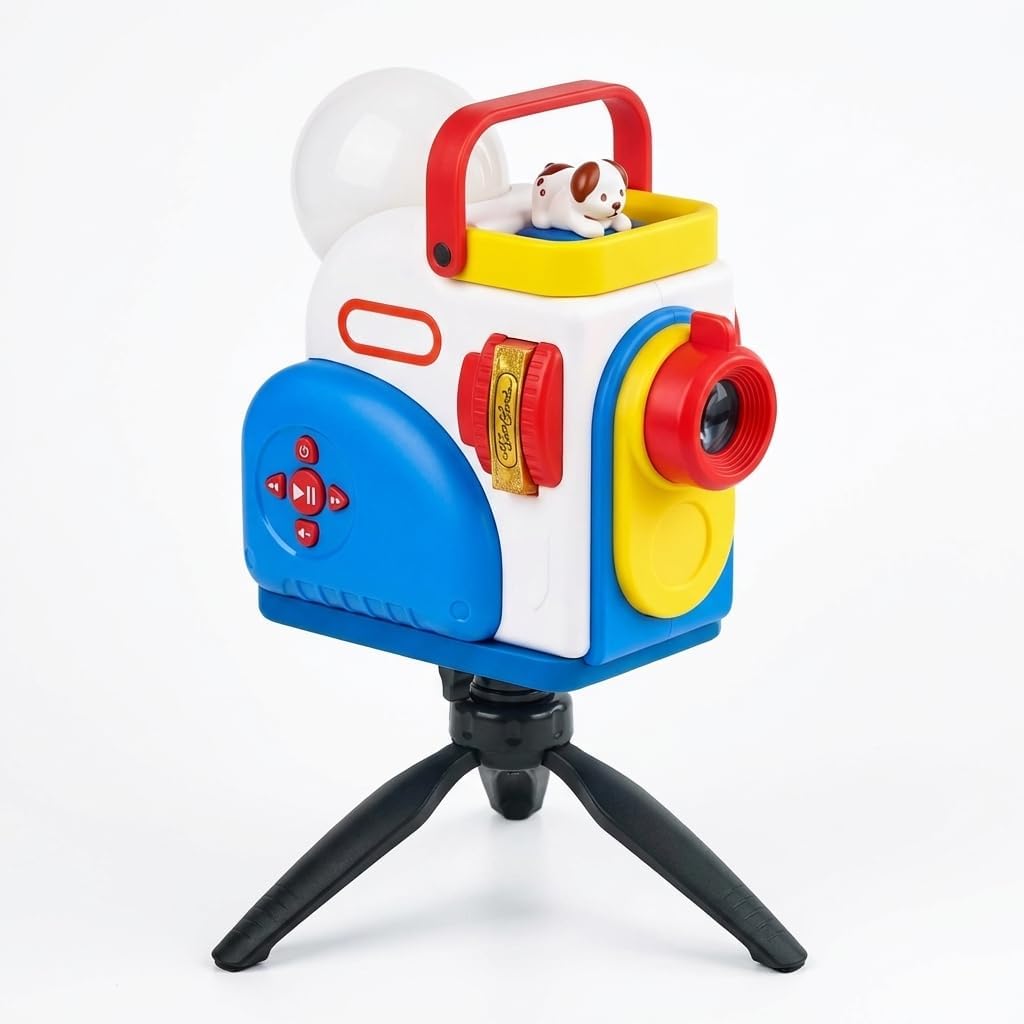 360° Rotatable Tripod Stand for Little Tikes Story Dream Machine, Projector Stand with Anti-Slip Pads, Secure & Stable Holder for Story Dream Books & Projector Accessories