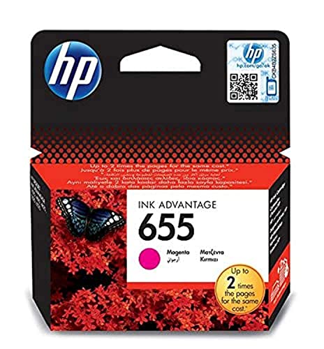Cartouche d'encre Rose HP CZ111A d'origine pour imprimante Deskjet Jet d'encre