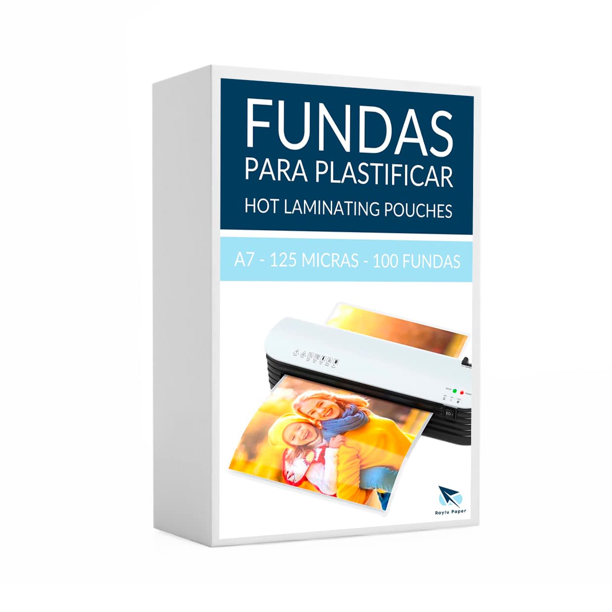 Buste Per Plastificazione A7 - Confezione Da 100, Spessore 125 Micron, Trasparenti, Lucide - Foto 2