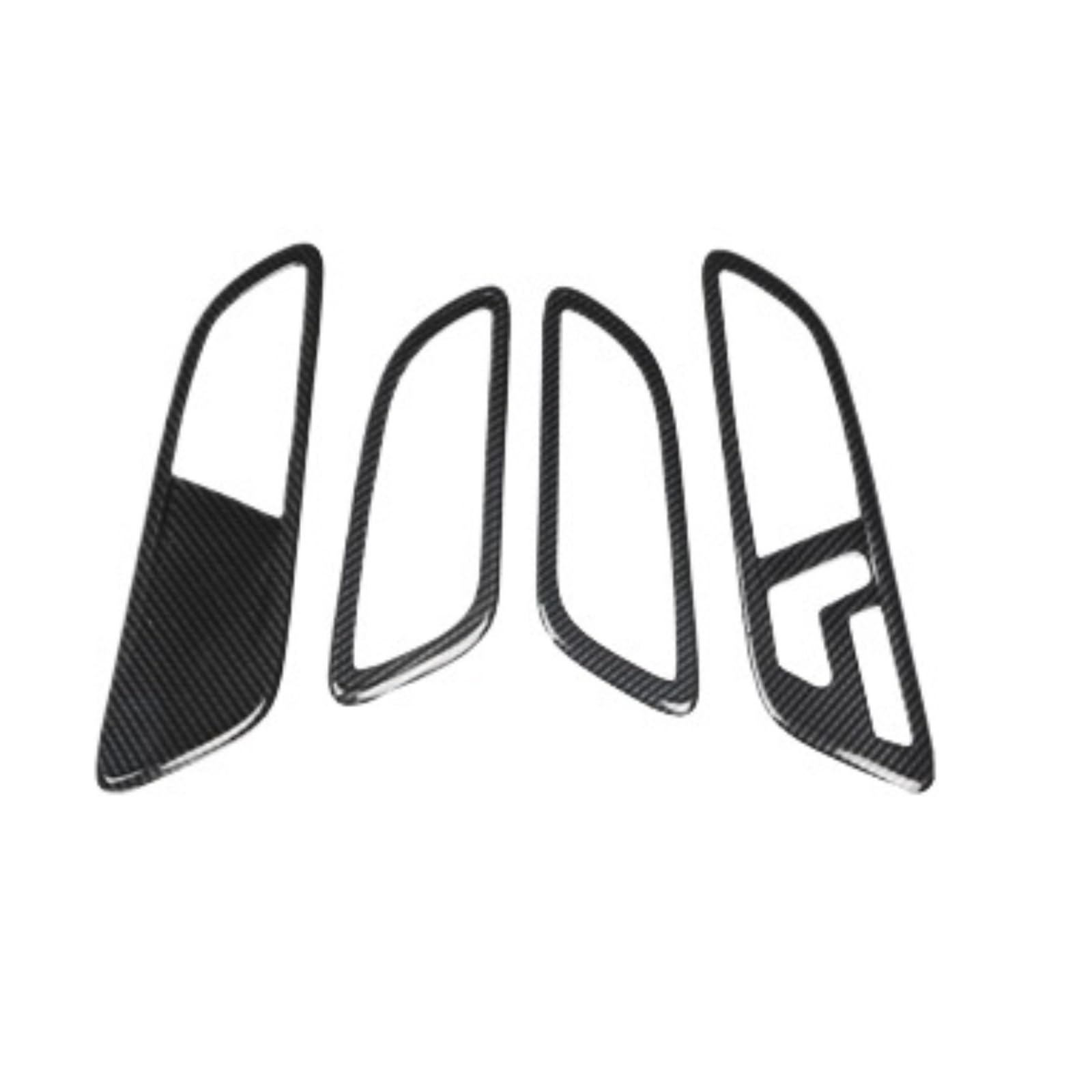 QBKGMEWCA Center Console Front Panel Interior Trim Compatible for Mercedes-Benz CLA GLA200/220/260 2015-2018 Carbon Fiber Modification Stickers(Type6)
