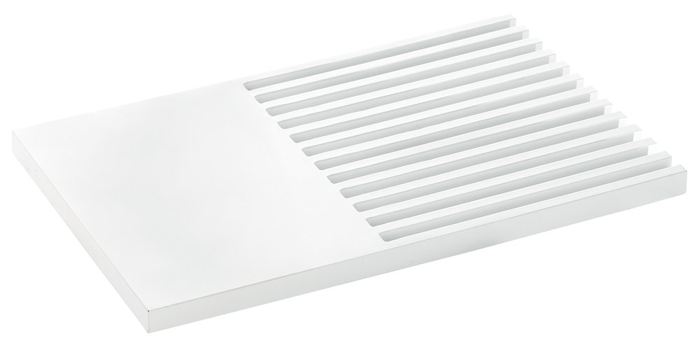 Planche à découper GM Guzzini Latina blanche grande taille pour cuisine