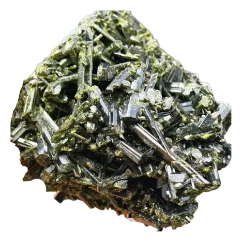 REIUAFWYGV 1 Pieza de 50-90 g de Piedra cruda de turmalina Verde, de Cuarzo Verde en Bruto