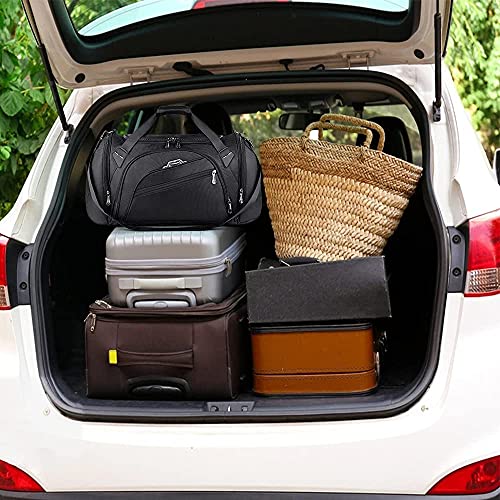 Dorfly Carry On Duffel Bag for Men Women, Heavy Duty Overnight Travel Bag Underseat Luggage Set, Durable Sports Gym Bag for Workout Fitness Vacation and More