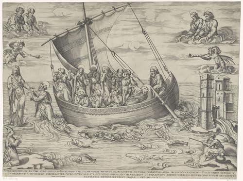 Lienzo decorativo para pared de caballo salvaje Jan Van Der Straet, cuadro de 60x90cm
