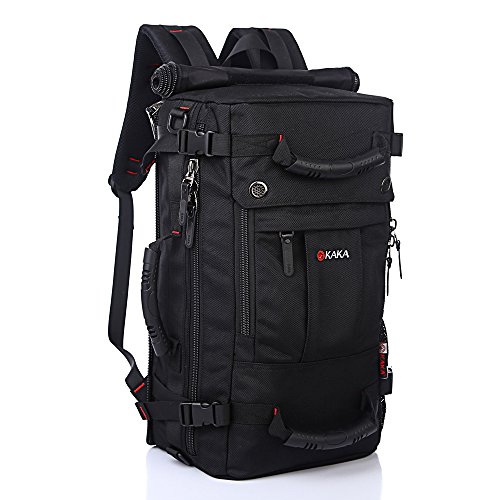 Rucksack Damen Herren Backpack KAKA Daypacks Outdoor Rucksack für 17" Notebook Schüler Backpacks Schultaschen für Wandern Reisen Camping
