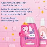 Johnson's Kids Shiny & Soft Hair Conditioning Spray, 10 fl oz