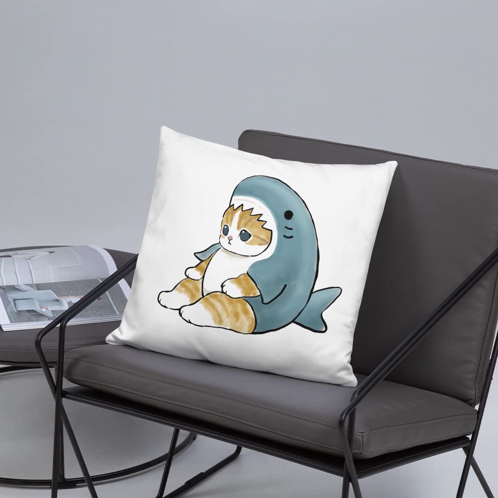 mofusand - mofusand 海の生き物にゃん フェイスクッション  PCクッション 大人気『mofusand』海の生き物にゃんよりフェイスクッションが