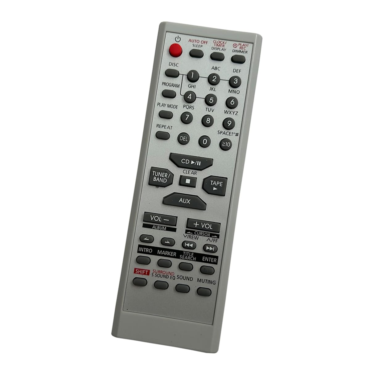 Télécommande Originale Panasonic Pour Chaîne SA-PM28 - Occasion Testée Fonctionnelle
