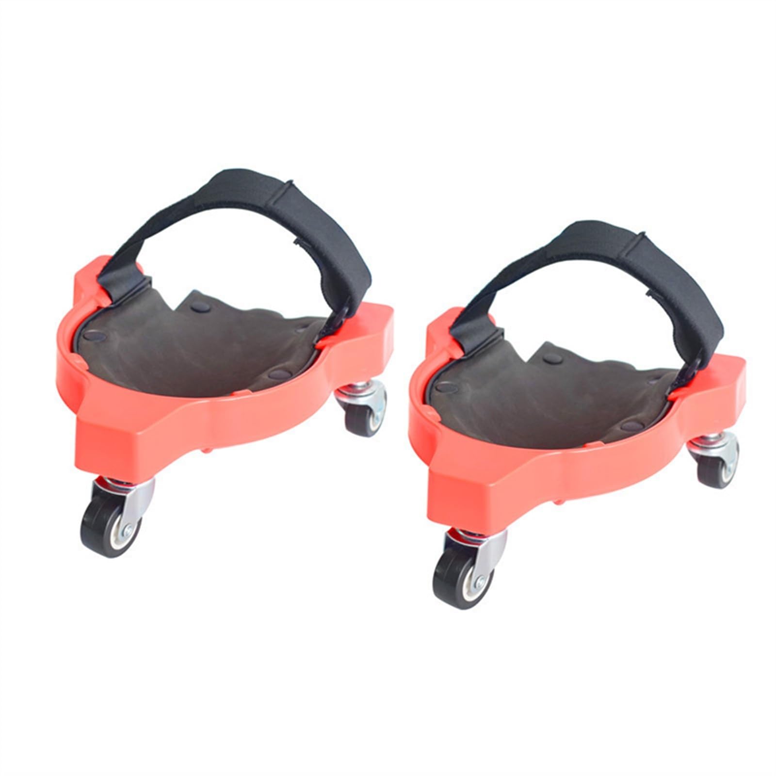 Ginocchiere Rotanti 1PC Ginocchiera Puleggia Multiuso, 3 Rotelle Girevoli, for Lavori di Costruzione Giardinaggio, Rosso, Nero, Giallo (Color : Red)