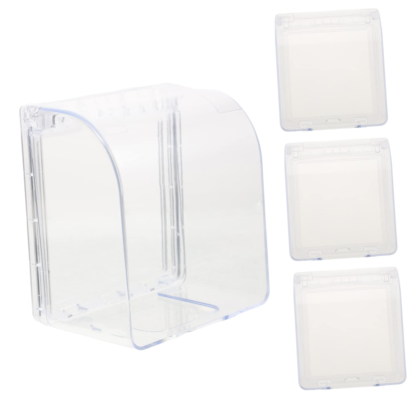 HOMSFOU 4 Set Copertina Impermeabile A Spina Copertina Di Outlet Protettore Prese Esterne Impermeabili Protezione Della Presa Chiamata Coperture Copertine Pc 4 Pezzi * 4