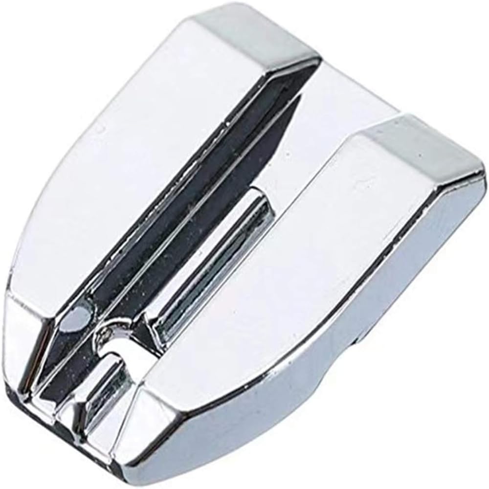 Invisible Zipper Presser Foot Fits Usha Janome Sewing Machine Suitable All Low Shank Snap-On Like Singer, Juki, Brother, White Machine Pack of 1 — Amazon image 5