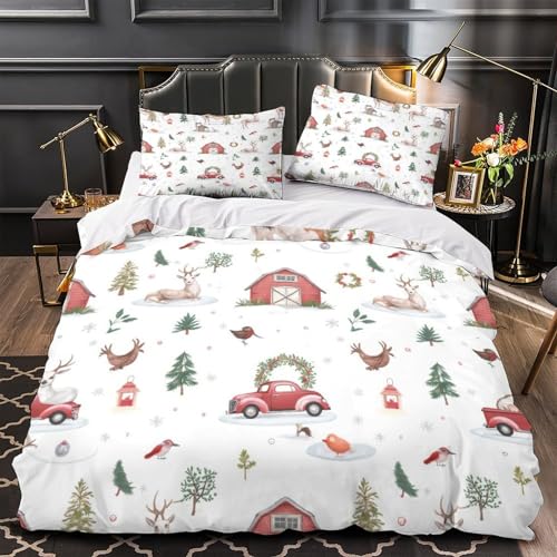 Housse de couette chevaux lit hypoallergique super douce 260x220 - 2