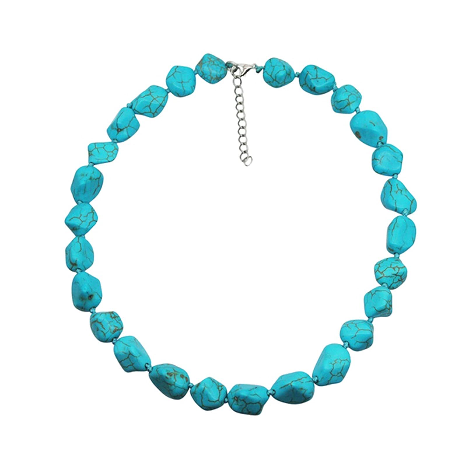 Collana turchese farfalla fascino pietra naturale gioielli ciondolo bijoux per donne ragazza regalo