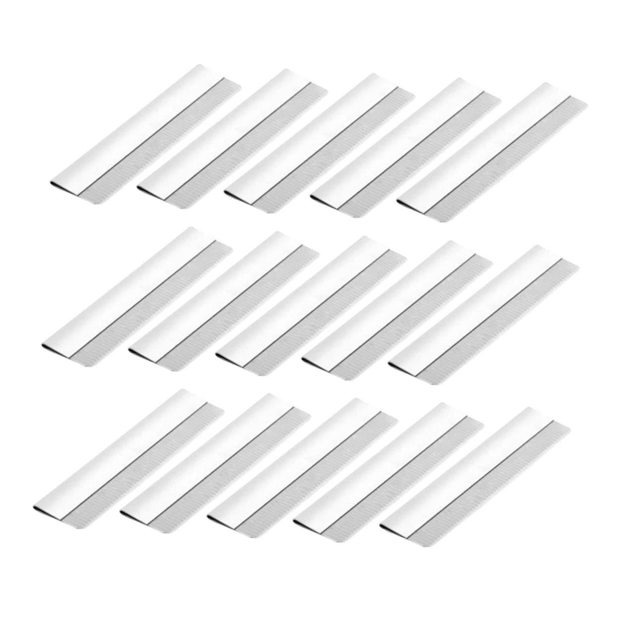 FOYTOKI Eyebrow Shaper Tool 100 Single Blades Razor for Trimmer Ingrown Hair Removal Makeup Tool Safety Guard