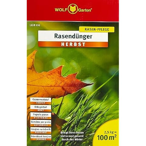 WOLF Garten LK-B 100 Autumn Lawn Fertiliser Cover
