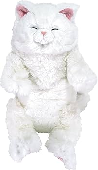 Amazon.co.jp: サンレモン ひざねこ すやすや ペルシャ WH 22×14×47cm