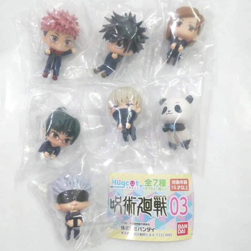 Amazon | Hugcot 呪術廻戦 03 全7種 セット 虎杖悠仁 伏黒恵 釘崎
