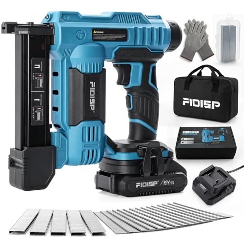 FIDISP 18 Gauge Cordless Nail Gun, 2 in 1 Nail
